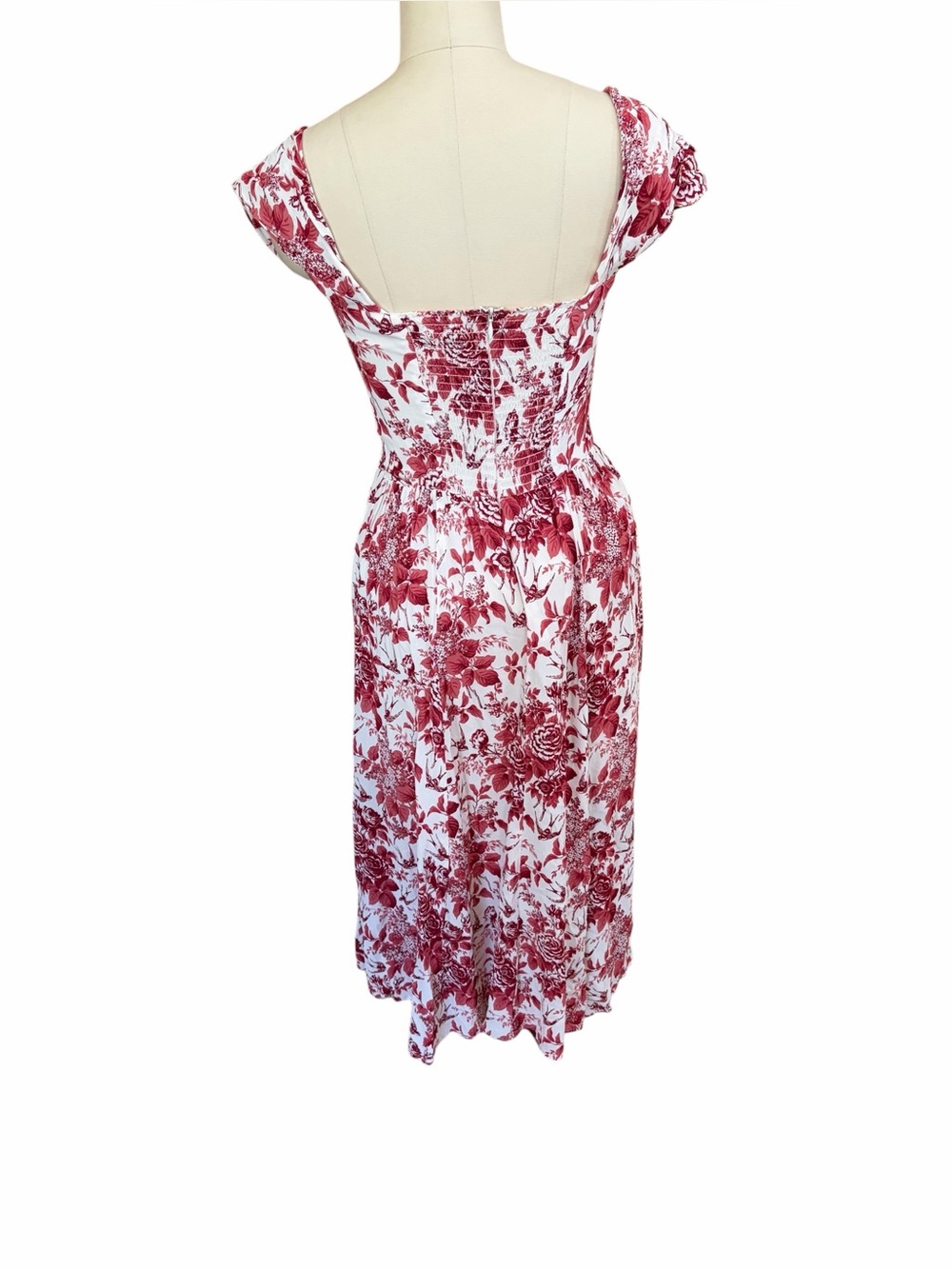 Reformation Violet Off the Shoilder midi dress size 6 - Picture 2 of 7
